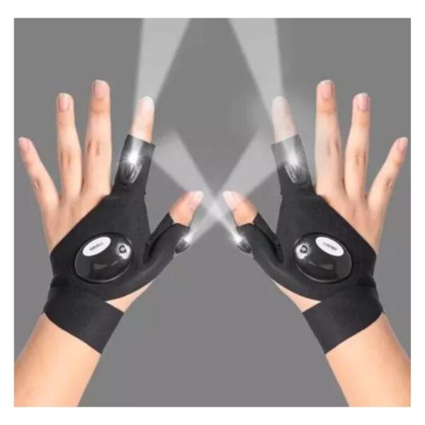 Guante Linterna Luz Led