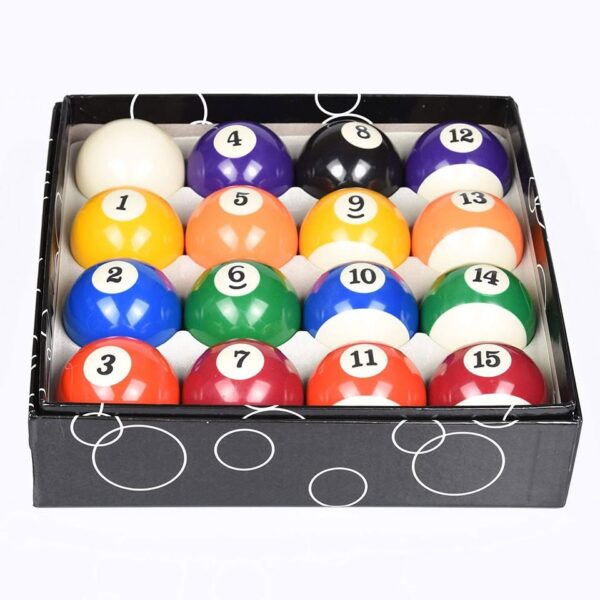 Set Juego Bolas De Billar Pool Carambola X16 Standard