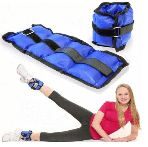 Pesas Tobilleras 5kg 10 Libras Kit 2 Pesas Para Tobillos