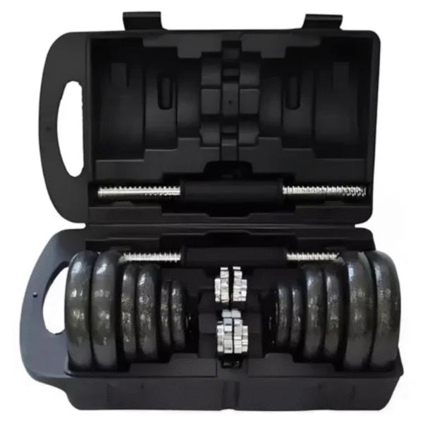 Kit 2 Mancuernas Magnux ESTUCHE 20 kg Con Estuche